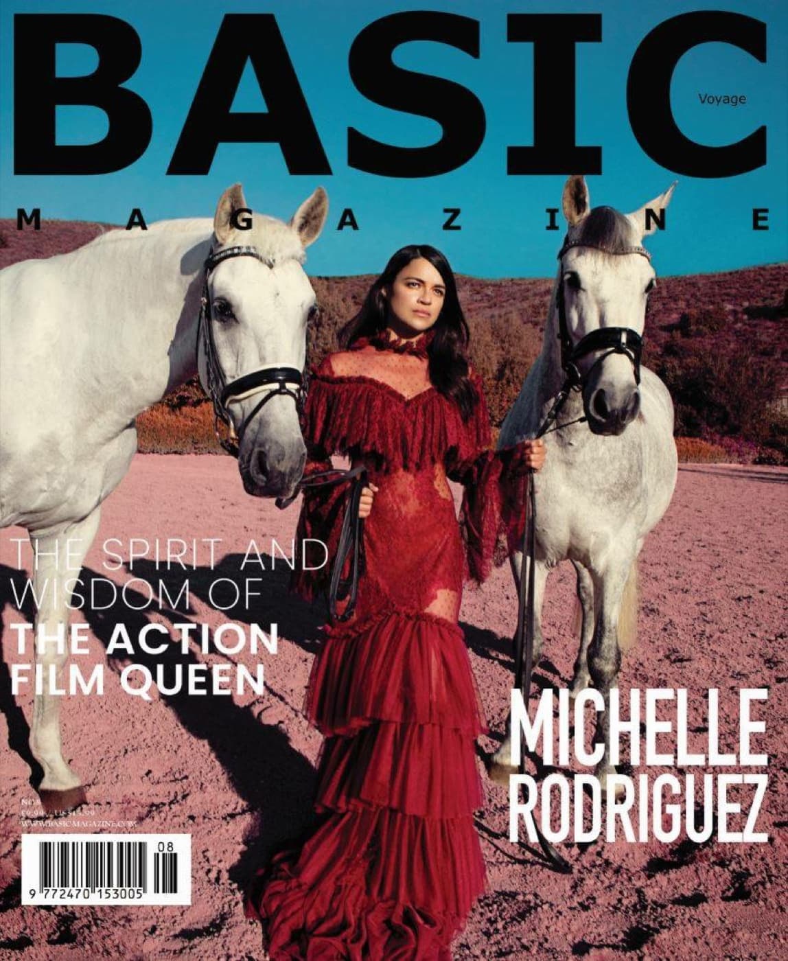 The Wild Spirit of Michelle Rodriguez in print