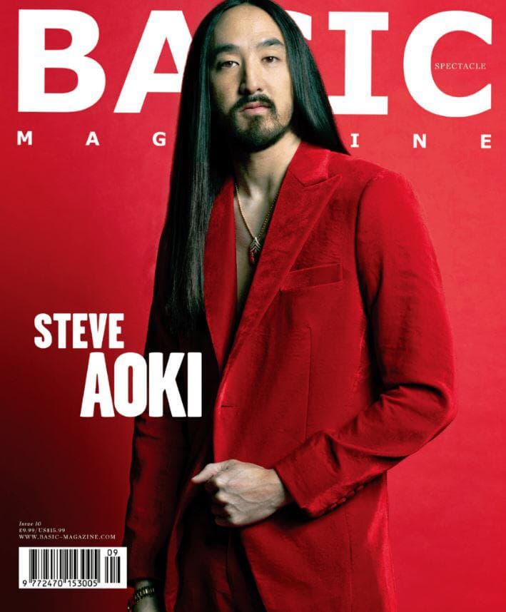 The Neon Future of Steve Aoki in print